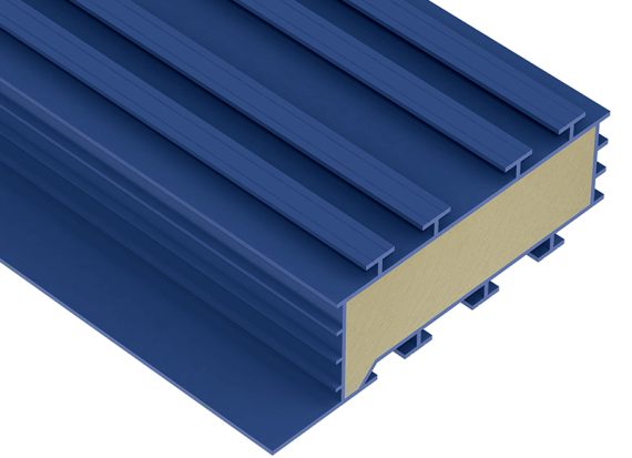 Kingspan Thermabate Closer Corner Blue