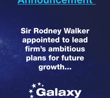 Sir Rodney Walker appointed to lead firm’s ambitious plans for future growth...