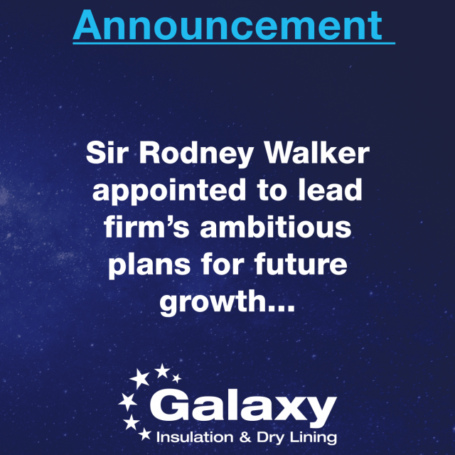 Sir Rodney Walker appointed to lead firm’s ambitious plans for future growth...