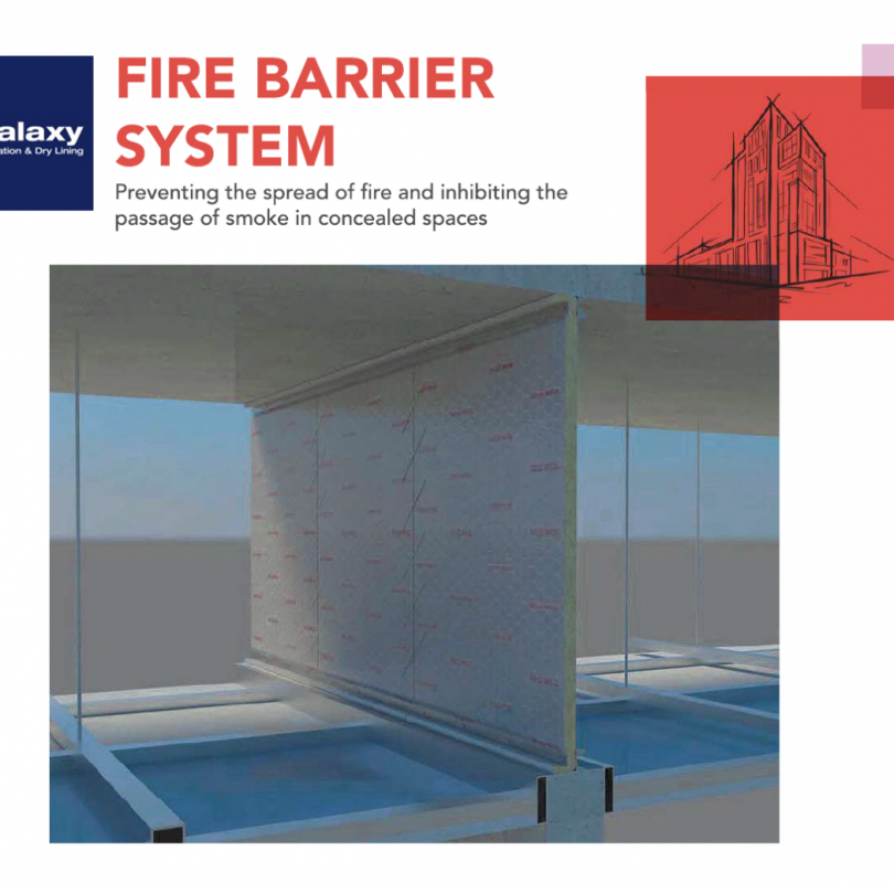 Fire Barrier System - New roll sizes from Rockwool