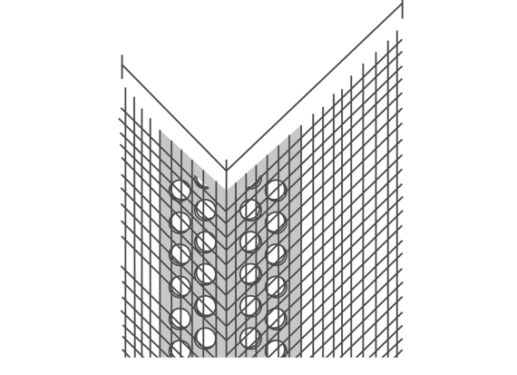 ecorend CN0MESH Wing Mesh Angle Bead