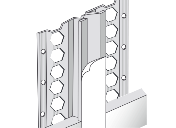 ecorend MJ6 6mm PVC Movement Joint
