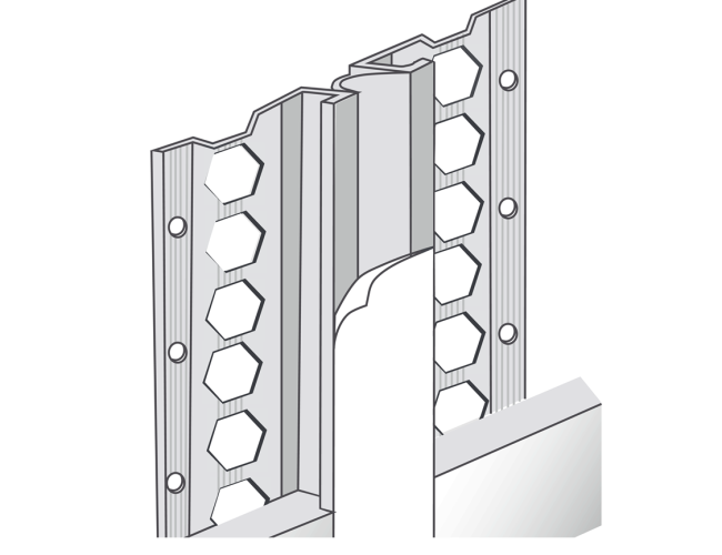 ecorend MJ6 6mm PVC Movement Joint