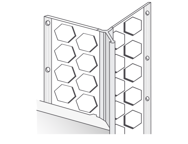 ecorend CB15 15mm PVC Corner Bead
