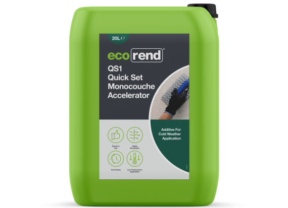 ecorend QS1 Quick Set Monocouche Accelerator
