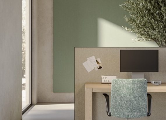Rockfon Canva® Floor screen