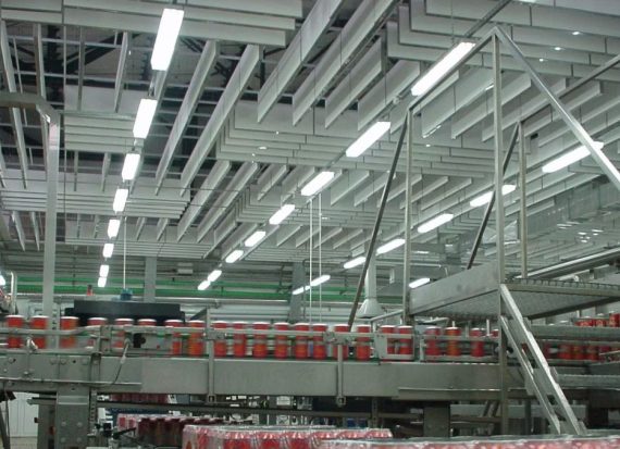 Rockfon® System Industrial Baffle