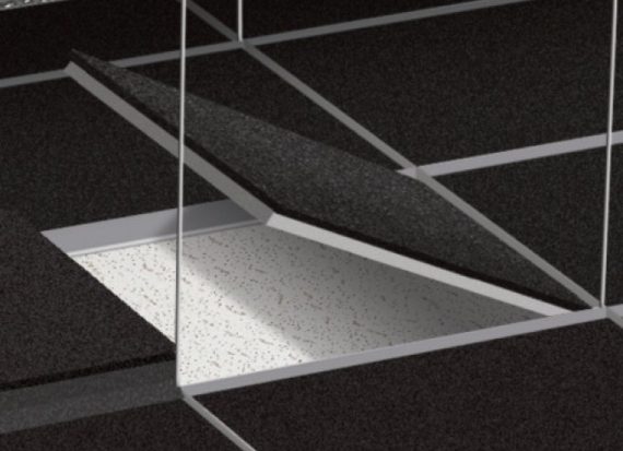 Sound Reducing Suspended Ceiling Tiles