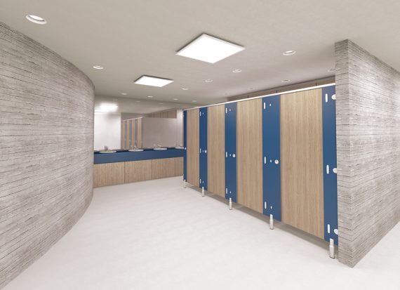 Cairngorm toilet cubicles