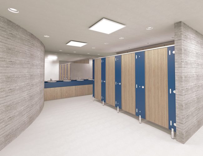 Cairngorm toilet cubicles